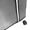 Vestidor de Tela con Cremallera y Ruedas  170x125x45cm, 6 compartimentos, 3 puertas, 2 roperos - Estilo Actual y Máxima Funcionalidad