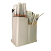 Set de Utensilios de Silicona y Madera 19 Piezas Nyana Home con Cuchillos y Tabla de Cortar - Diseño Moderno y Funcionalidad Extra