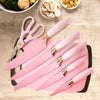 Set de Utensilios de Silicona y Madera 19 Piezas Nyana Home con Cuchillos y Tabla de Cortar - Diseño Moderno y Funcionalidad Extra