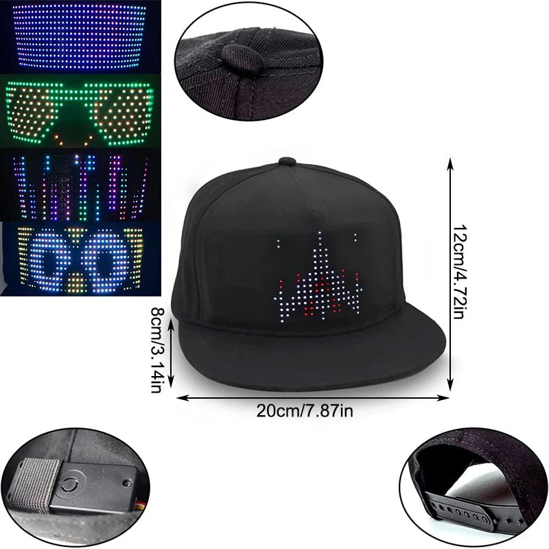 Gorra LED Paudan | Personaliza Tu Estilo con Tecnología LED - Paudan