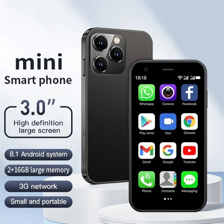 Mini Movil 3G SOYES XS18 2GB 16GB Dual SIM - Paudan