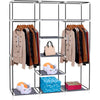 Armario Vestidor de Tela 170x150x45 cm - Diseño Moderno y Funcionalidad Extra - Paudan