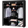 Armario Vestidor de Tela 170x150x45 cm - Diseño Moderno y Funcionalidad Extra - Paudan