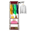 Armario Vestidor Static Nyana Home 170x55x35cm 3 baldas 1 colgador barra superior 1 colgador lateral - Nyana Store