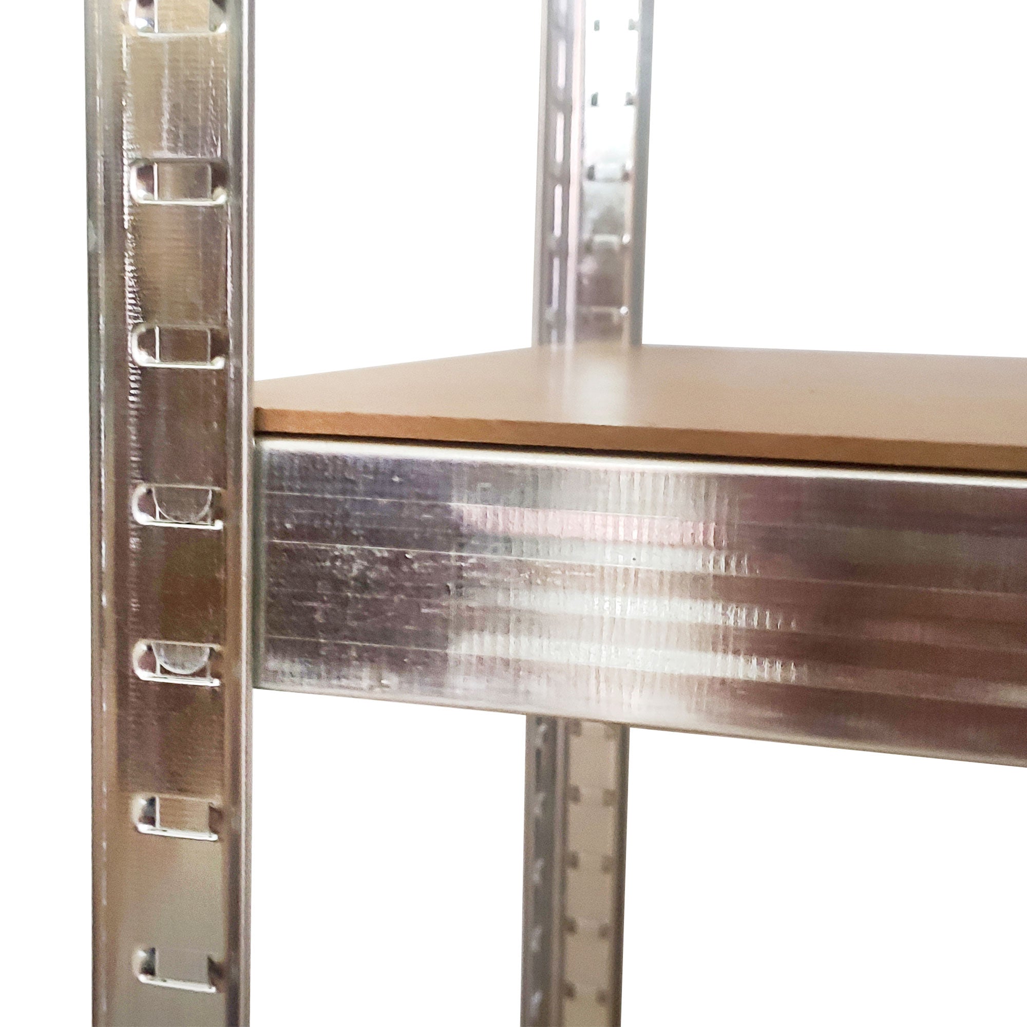 Estantería Metálica Galvanizada 700 Kg - Diseño Moderno y Funcionalidad Extra - Paudan