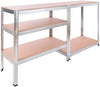 Estantería Metálica Galvanizada 875 Kg - Diseño Moderno y Funcionalidad Extra - Paudan