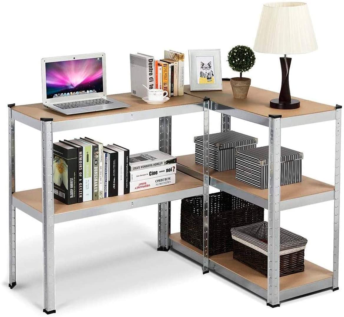 Estantería Metálica Galvanizada 875 Kg - Diseño Moderno y Funcionalidad Extra - Paudan