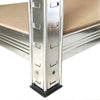 Estantería Metálica Galvanizada 875 Kg - Diseño Moderno y Funcionalidad Extra - Paudan