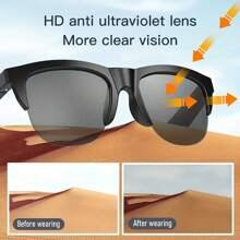 Gafas inteligentes Bluetooth con doble altavoz estéreo - Paudan