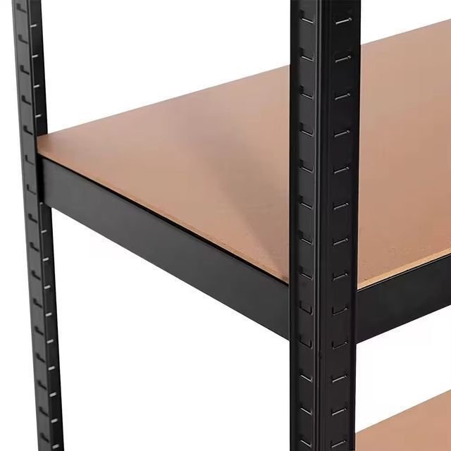 Estantería Metálica negra  875 Kg - Diseño Moderno y Funcionalidad Extra