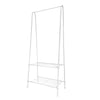 Perchero Burro Metálico Premium Angle Nyana Home 151x60x34cm 1 balda para colgar, 1 balda inferior - Nyana Store
