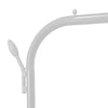 Perchero Burro Premium 162x110x57 cm - 2 Barras, 4 Ganchos y 2 Baldas Inferiores | Diseño Moderno y Funcional - Paudan