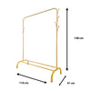 Perchero Burro Premium Rack 1 Stand - Diseño Moderno y Funcionalidad Extra - Paudan