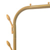 Perchero Burro Premium Rack 2 Stand Nyana Home 158x110x39cm, 1 barra para colgar, 8 ganchos laterales, 2 baldas inferiores - Nyana Store