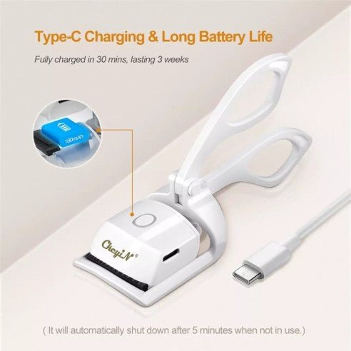 Rizador de pestañas eléctrico - Paudan